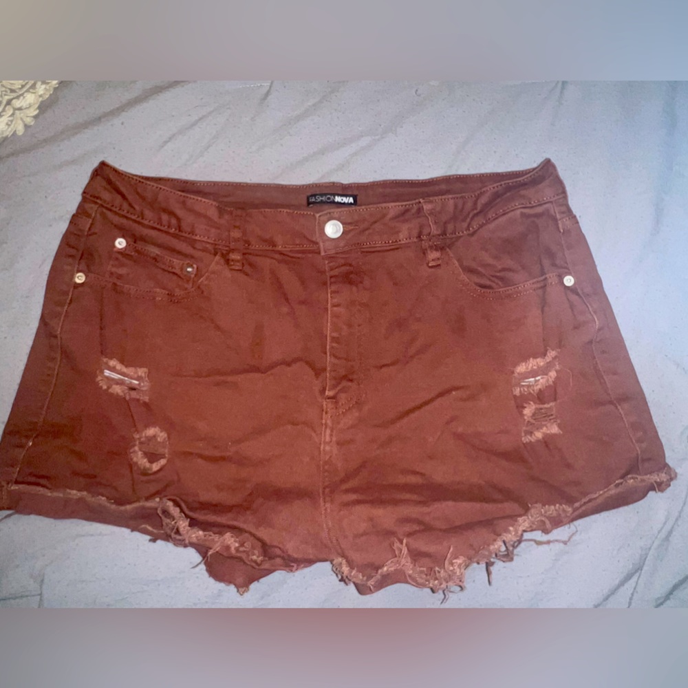 Fashion nova jean shorts